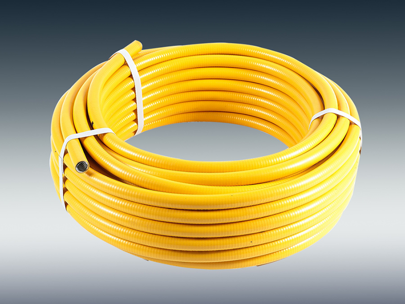 What causes pvc-reinforced hoses to become unsmooth 